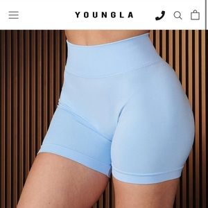YoungLA Curve Seamless Shorts XS